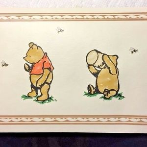 Winnie the Pooh Vintage Wallpaper Border 3 rolls